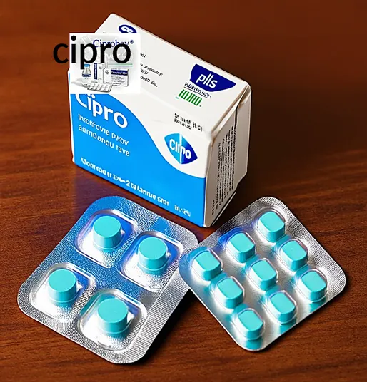 Cipro xr tem generico